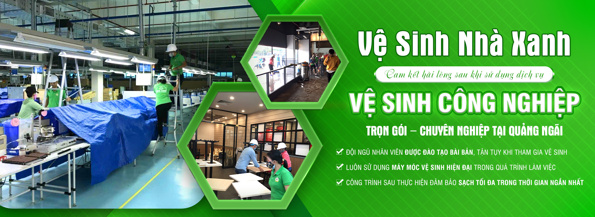 Công Ty TNHH Dịch Vụ Vệ Sinh Nhà Xanh